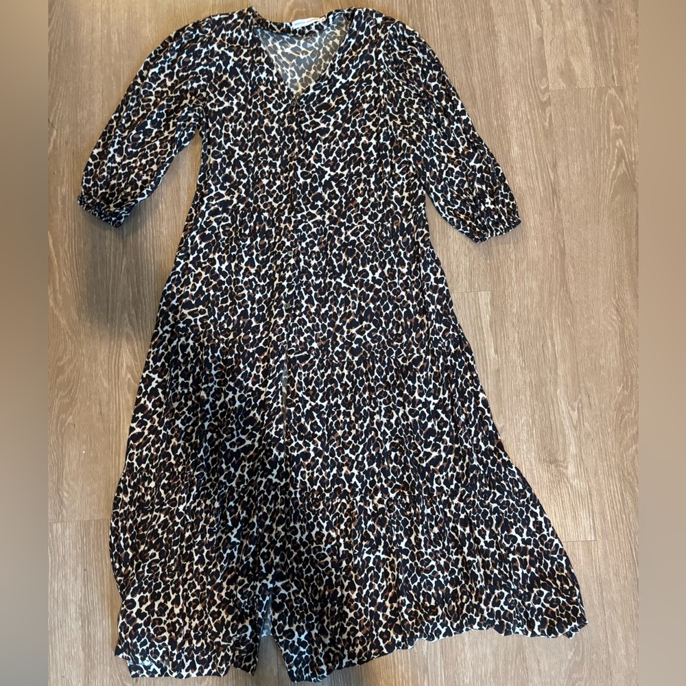 Rebecca Minkoff Cheetah Maxi Dress
